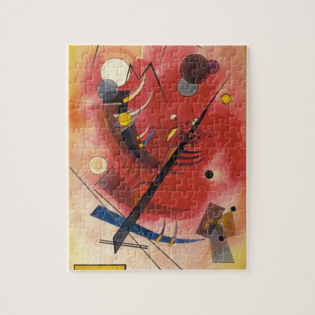 Inner Simmering Abstract Painting Jigsaw Puzzle (Vertical)