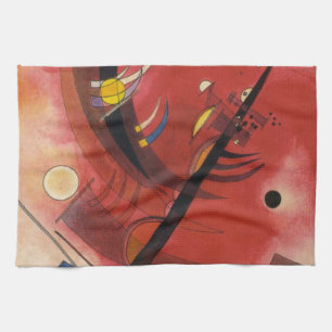 Inner Simmering Abstract Painting Kitchen Towel