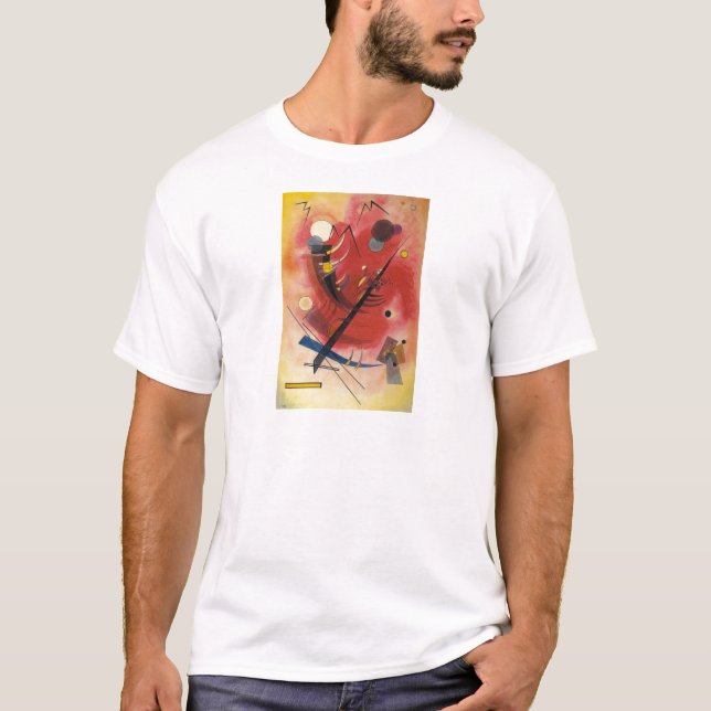 Inner Simmering Abstract Painting T-Shirt (Front)