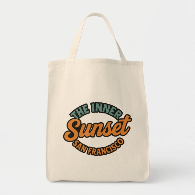 Inner Sunset  Tote Bag (Front)