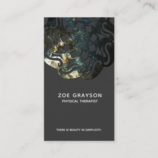 Inner Temple Mandala Business Card (Front)