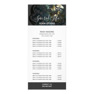 Inner Temple Mandala Rack Card