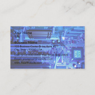 Inner view of CPU Business Card