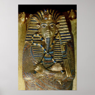 Innermost coffin of Tutankhamun Poster