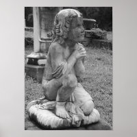 "Innocence" affiche d'art victorienne de la statua