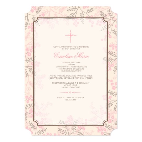 Innocence Religious Invitation