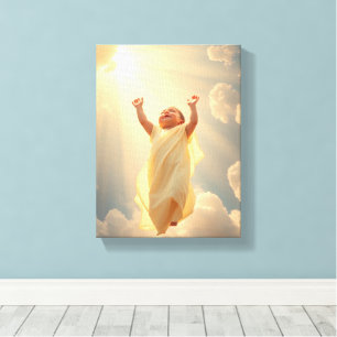 Innocence Soars - Premium Wrapped Canvas (Gloss)