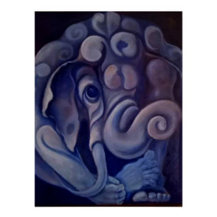 Innocent elephant poster