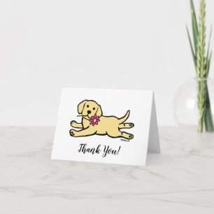 Innocent jaune Labrador Merci de chiot