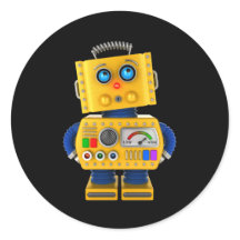 Innocent looking toy robot