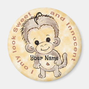 Innocent Monkey Magnet