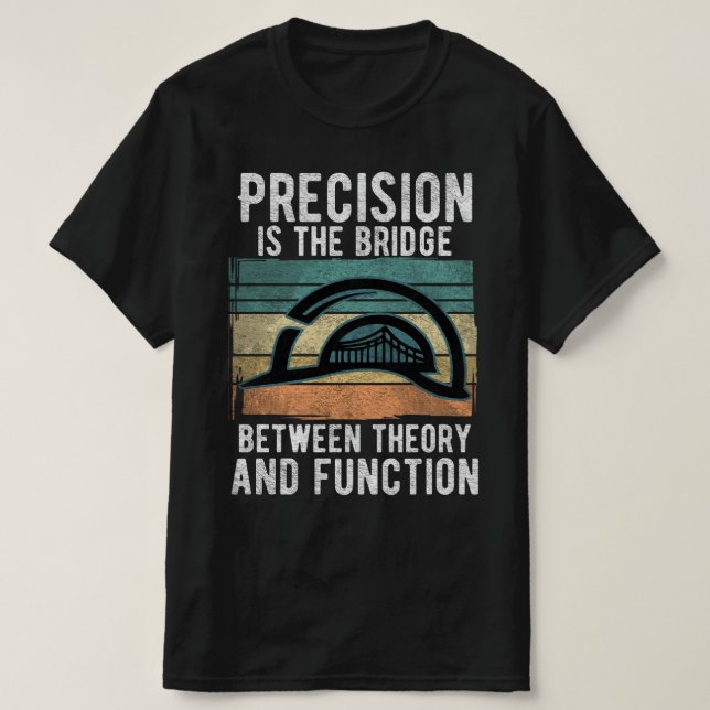 Innovate with Precision Engineering T-Shirt (Design Front)