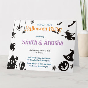 Innovation Adult Halloween Party Card