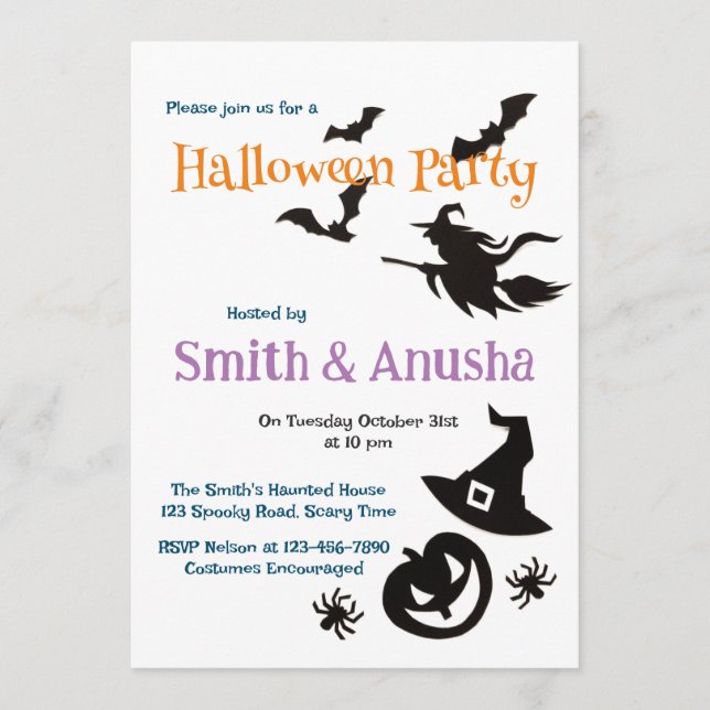 Innovation Adult Halloween Party Program – Custom  (Front)