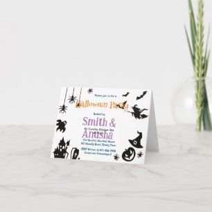 “Innovation” Adult Halloween Party Thank You Card