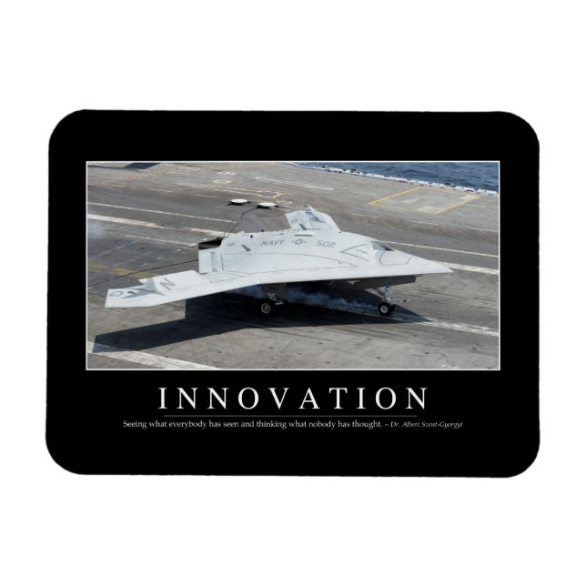 Innovation: Inspirational Quote 1 Magnet (Horizontal)