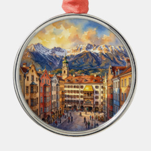 Innsbruck Austria Metal Ornament