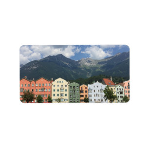 Innsbruck Austria’s city in Tyrol  Label