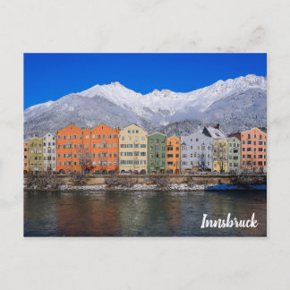 Innsbruck Austria Travel Photo Postcard