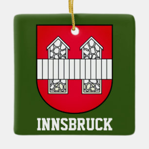 Innsbruck coat of arms - AUSTRIA Ceramic Ornament