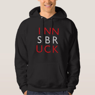 Innsbruck Flag Colorful Vacation Souvenir Innsbru Hoodie