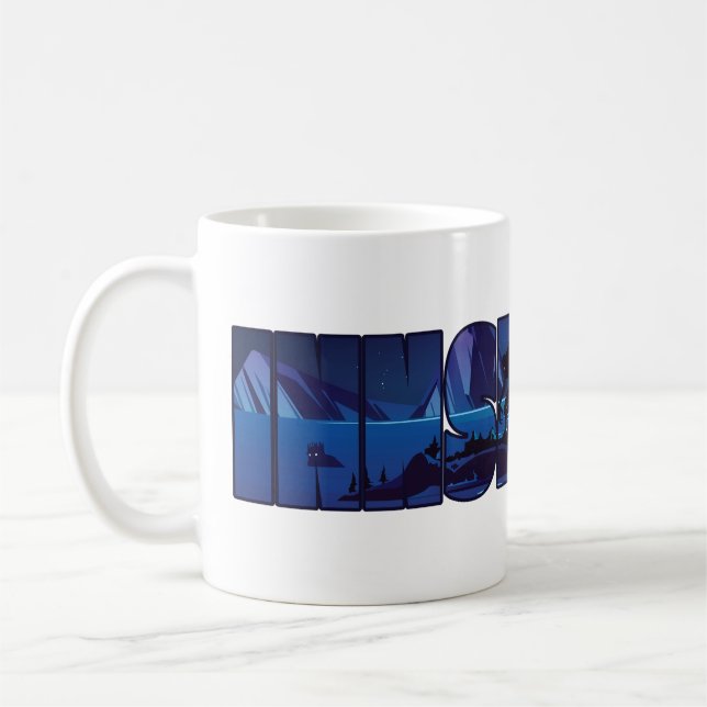 Innsmouth Devils Reef Lovecraft Coffee Mug (Left)