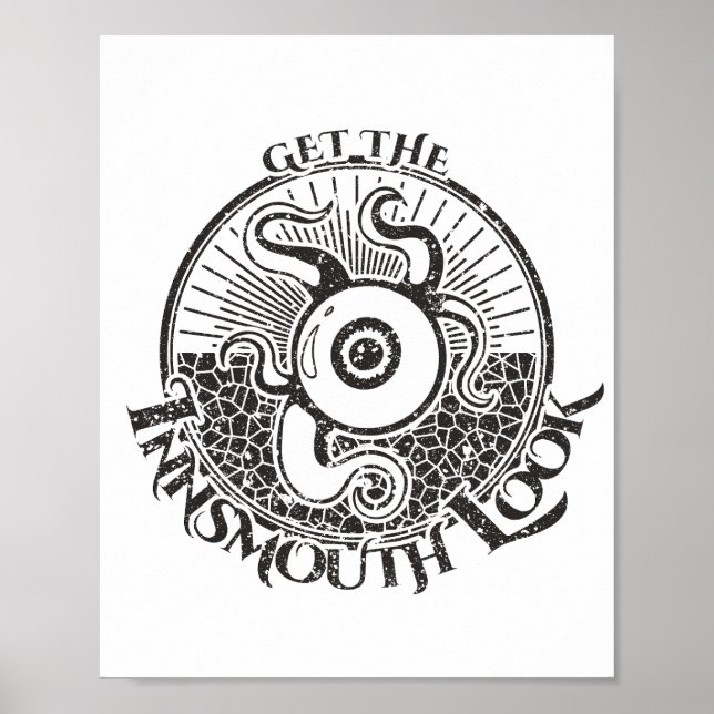 Innsmouth Look Tentacle Lovecraftian Poster (Front)