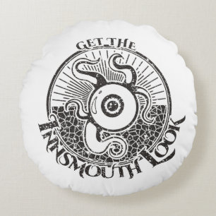 Innsmouth Look Tentacle Lovecraftian Round Pillow