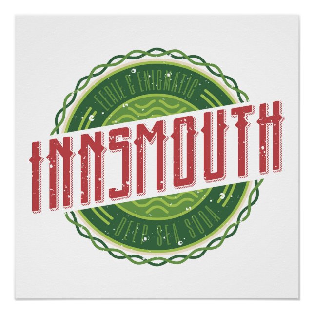 Innsmouth Lovecraft Soda Soft Drink Poster (Front)
