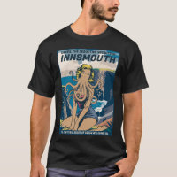 Innsmouth Pin-up Cthulhu Travel Poster Lovecraft