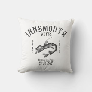Innsmouth Seafood Deep-sea Fish Viperfish Throw Pillow