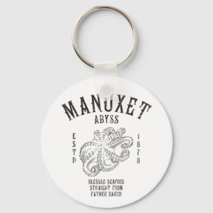Innsmouth Seafood Deep-sea Squid Octopus Keychain