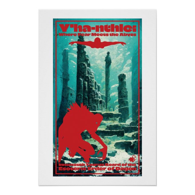 Innsmouth Travel Poster (Front)