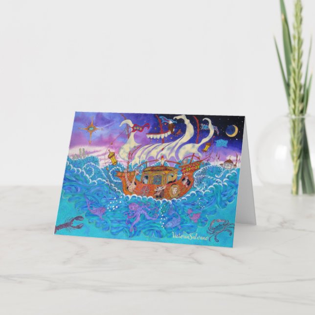 Inondation - Carte Art (Devant)