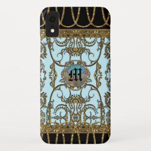 Inoubliable Delight Elegant Monogram iPhone XR Case