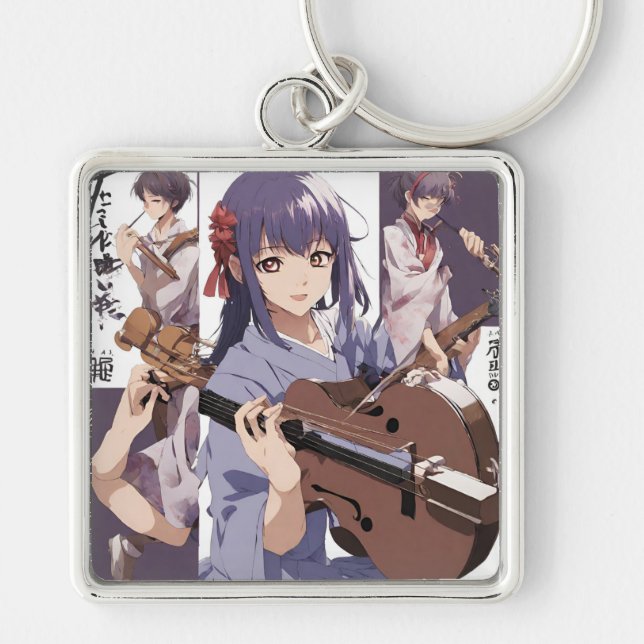 Inoue Ayane Original Key Holder Keychain (Front)
