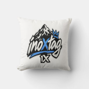 Inoxtag Mountain Adventure Sticker – Design Throw Pillow