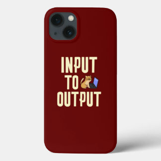 Input tp Output iPhone 13 Case