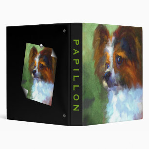Inquisitive Papillon Art Binder Album