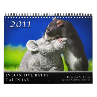 Inquisitive Ratty Calendar 2011