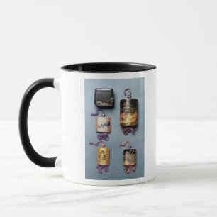 Inro and tobacco pouch mug