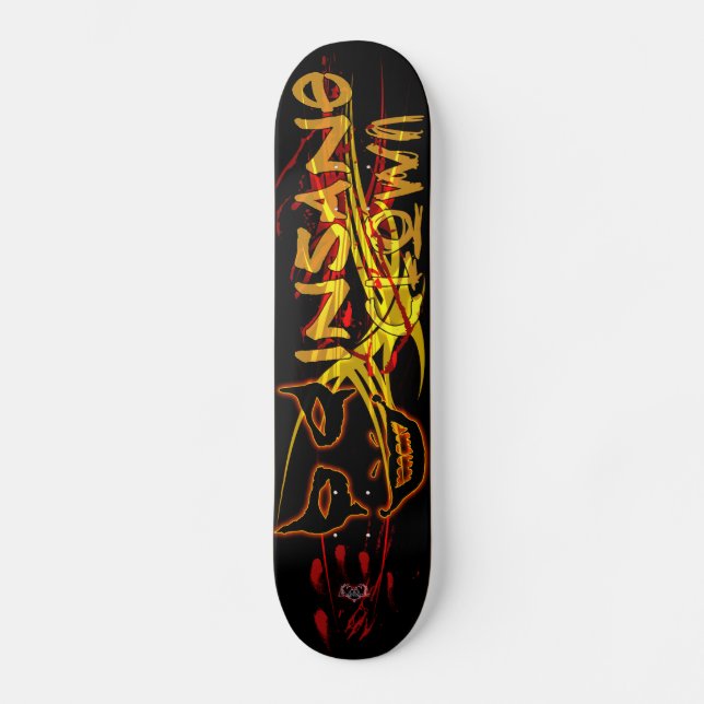 Insane Clown - Custom Skateboard - Soulphoniks (Front)