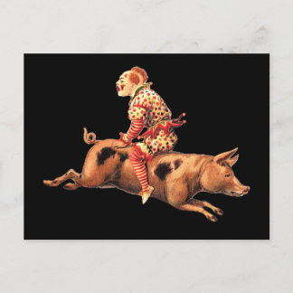 Insane Clown Postcard