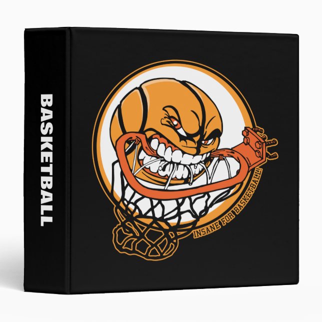 Insane for Basketball Binder (Front/Spine)