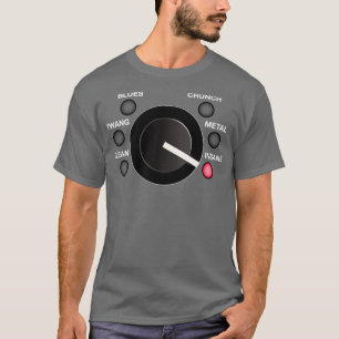 Insane Mode Guitar Amp Volume Knob T-Shirt