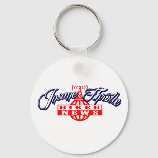 Insane Throttle Biker News Keychain