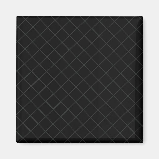 Insanely Black Pattern Magnet (Front)