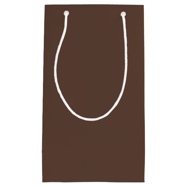 Insanely Brown (The Brownest Brown) Gift Bags (Front)
