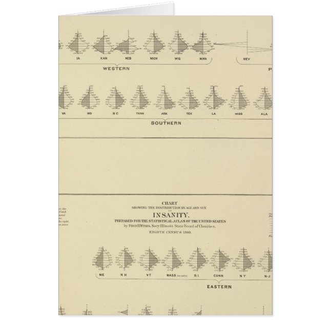 Insanity, Statistical US Lithograph (Front)