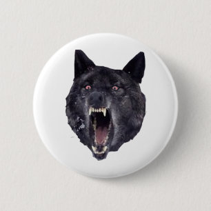 Insanity wolf 2 inch round button